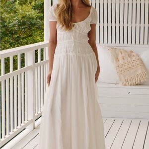 Free People Feeling Bonita Strappy Back Maxi Dress NWOT